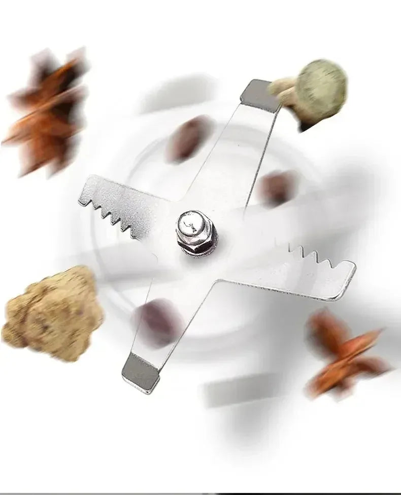 Electric Multipurpose Grinder Portable Coffee Grinder Automatic Spices Mill Household Stainless Steel Grinder With handle