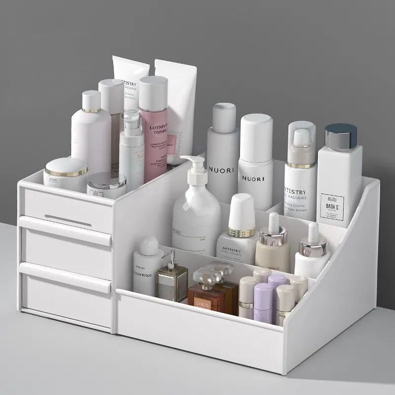 Multi-Use Storage Organizer — Drawer Box for Makeup, Skincare, Desk & Vanity