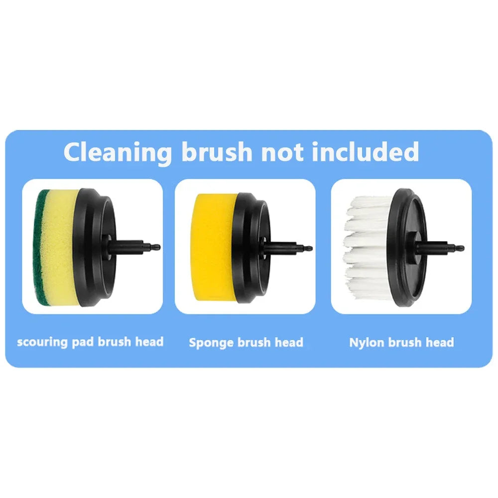 Electric Spin Scrubber – Effortless Cleaning for Kitchen, Bathroom & Tile | USB Rechargeable