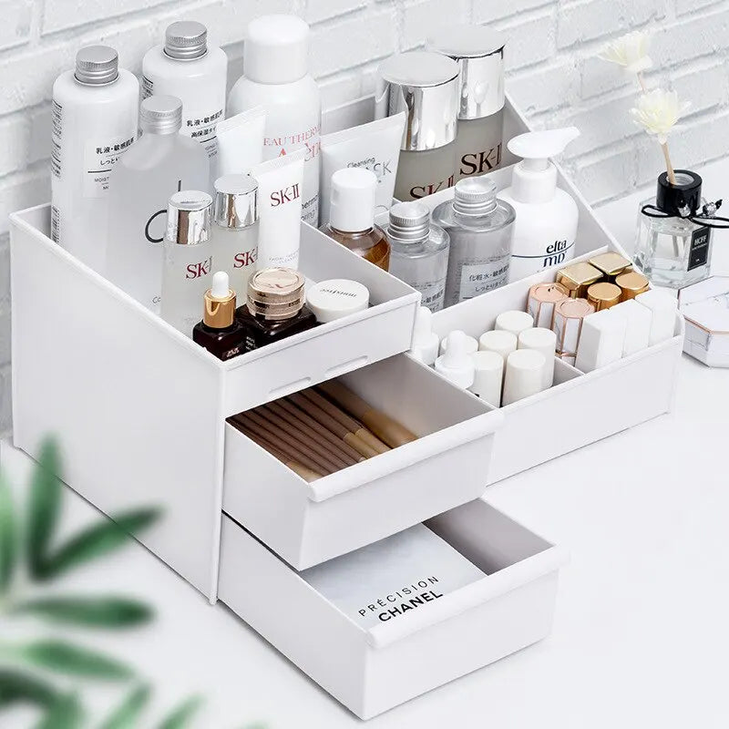 Multi-Use Storage Organizer — Drawer Box for Makeup, Skincare, Desk & Vanity
