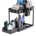 Under-Sink Cabinet Organizer — Expandable 2-Tier Storage
