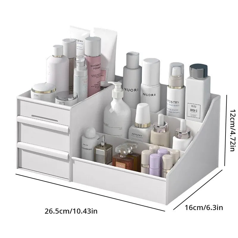 Multi-Use Storage Organizer — Drawer Box for Makeup, Skincare, Desk & Vanity