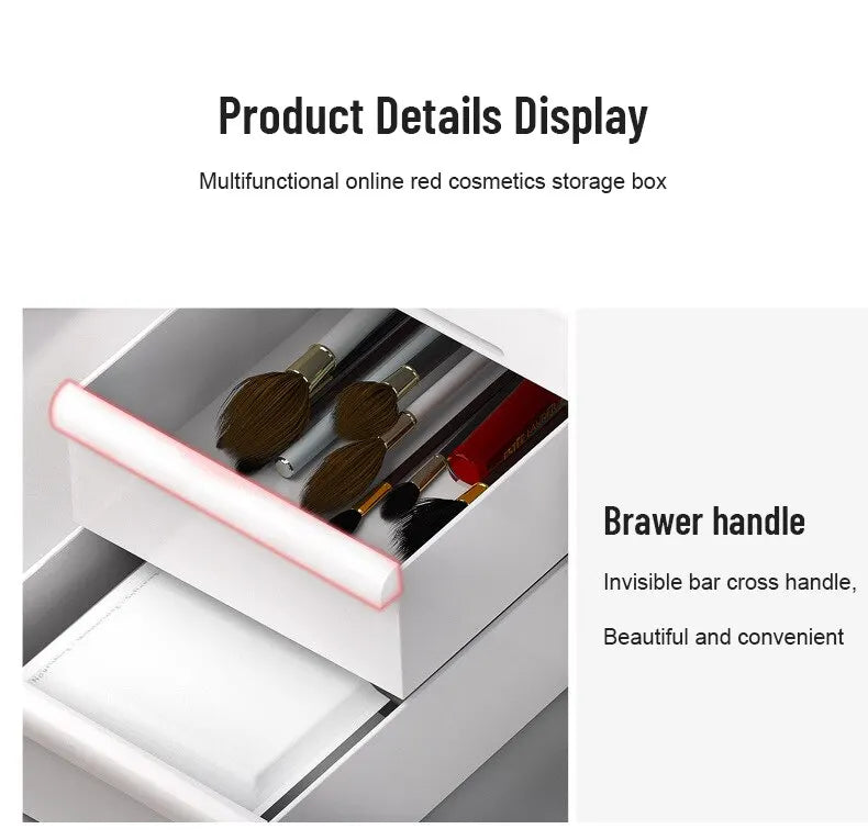 Multi-Use Storage Organizer — Drawer Box for Makeup, Skincare, Desk & Vanity