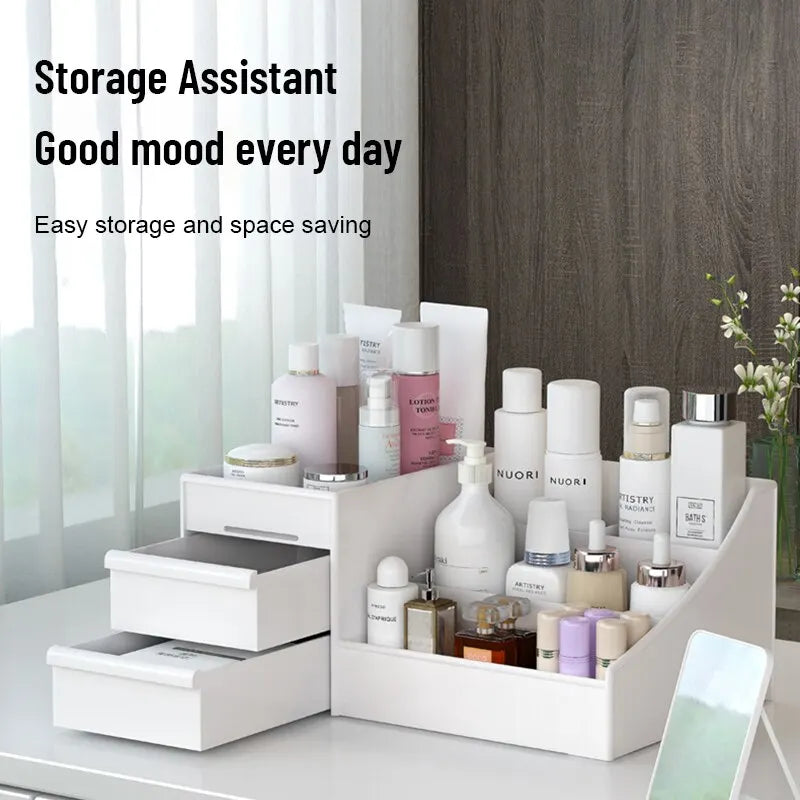 Multi-Use Storage Organizer — Drawer Box for Makeup, Skincare, Desk & Vanity