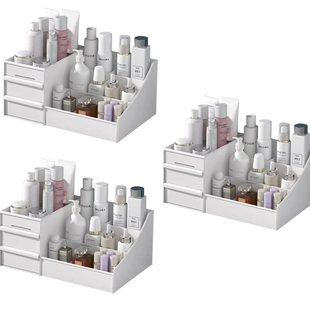 Multi-Use Storage Organizer — Drawer Box for Makeup, Skincare, Desk & Vanity